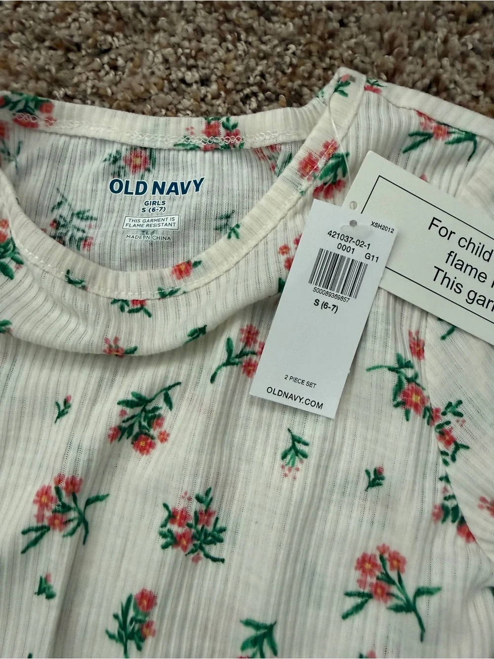 Girl’s Old Navy Pajamas
